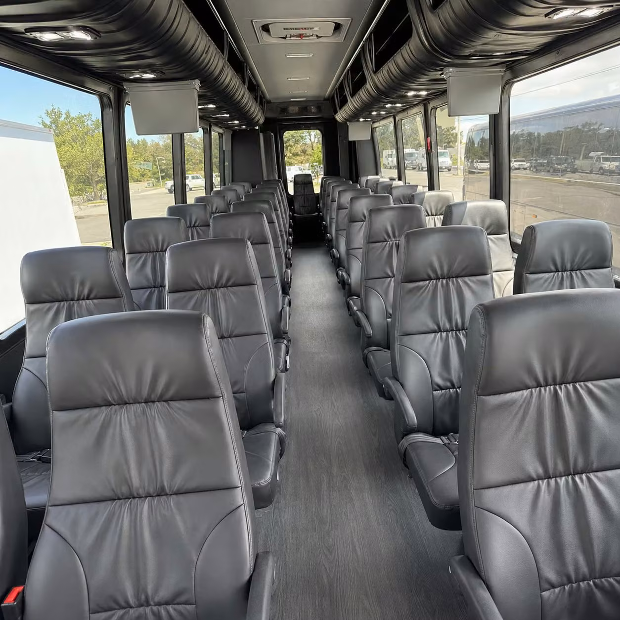 25 passenger minibus inside