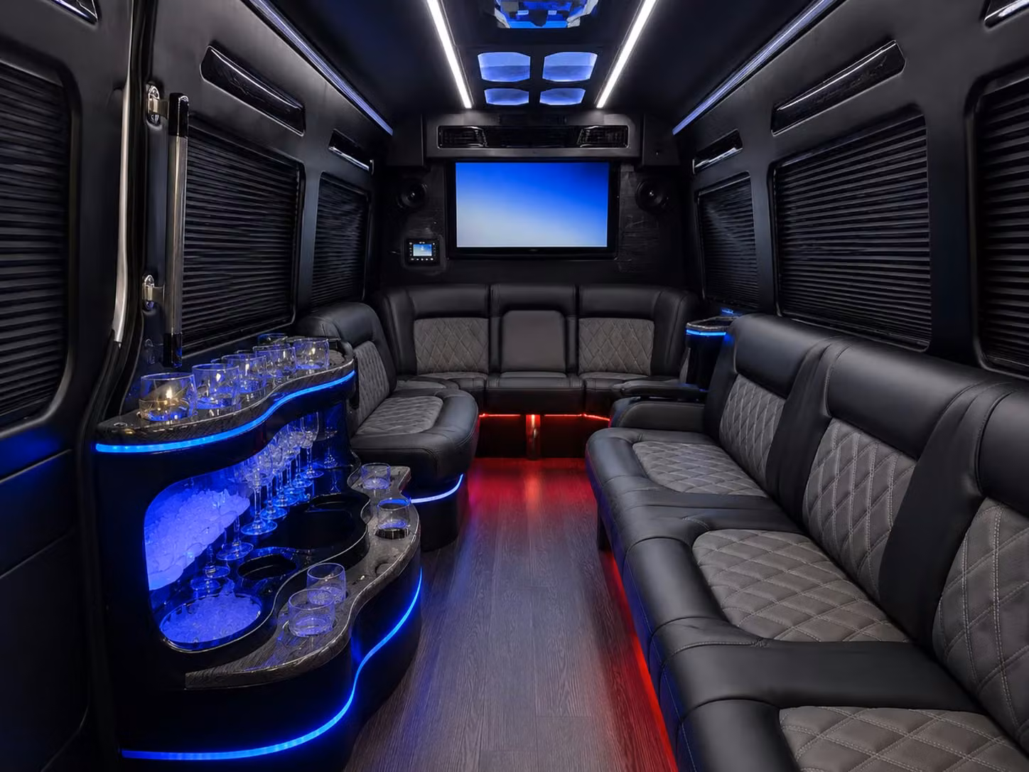 bus rental options for union city trips