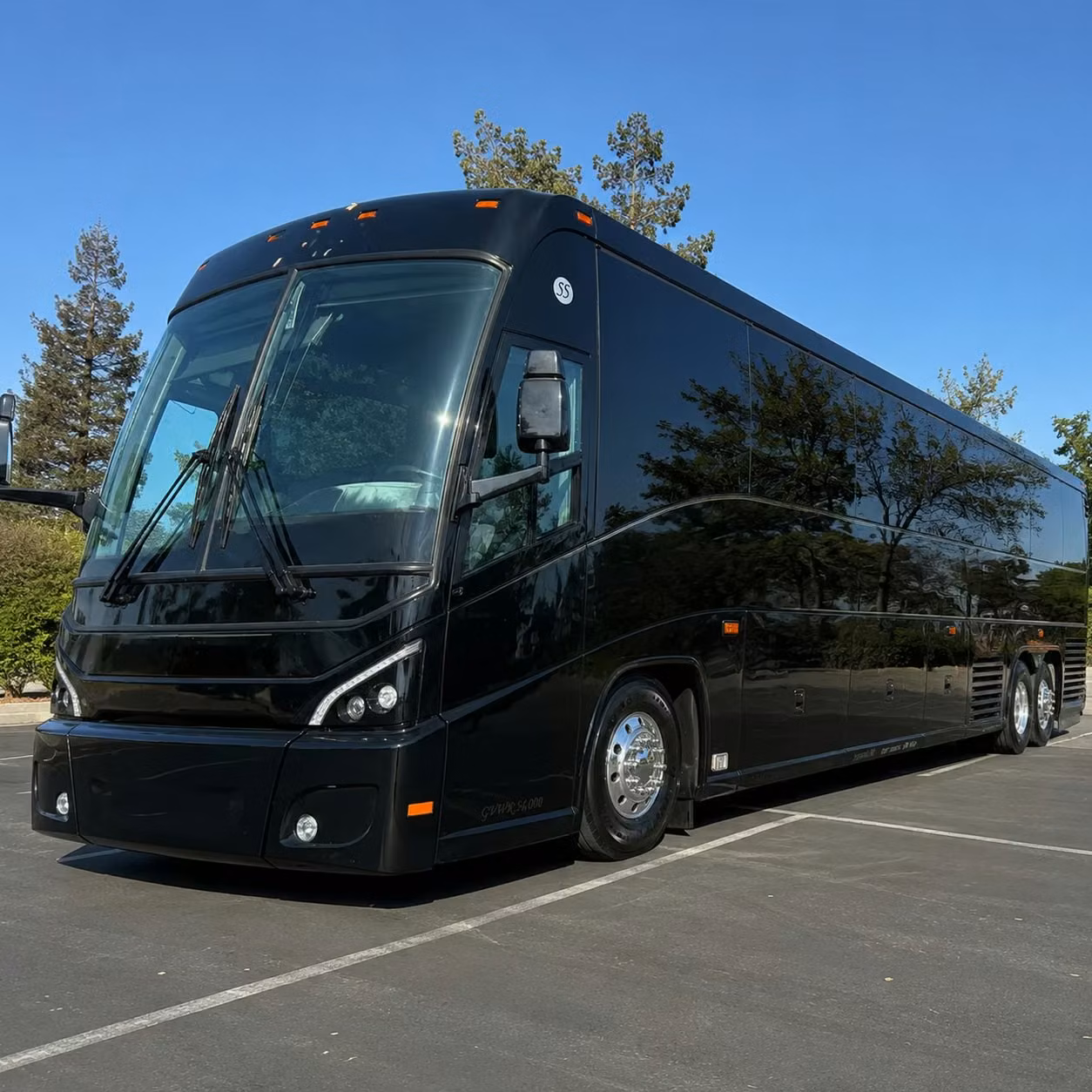 long distance charter bus rentals from union city to los angeles and southern california