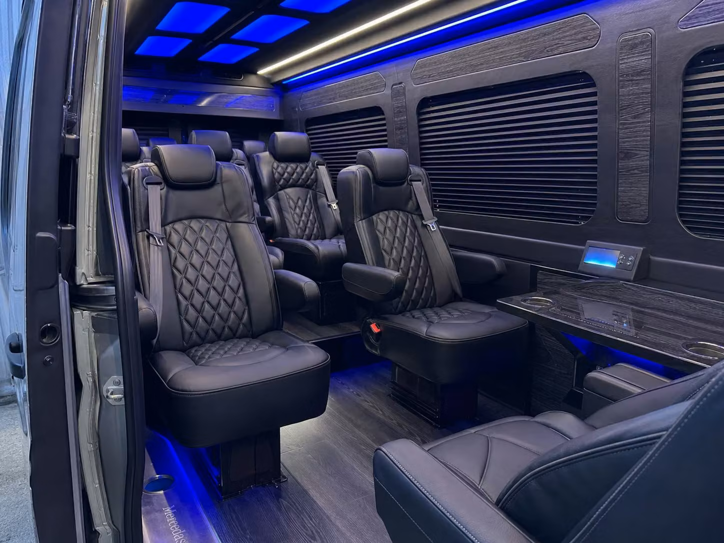 sprinter van transportation for groups and events across union city